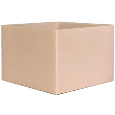 #6A Medium Flower Box – Gloss – 17Cm X 17Cm X 12Cmh / Nude  |  Posy Boxes Gift Packaging Nude