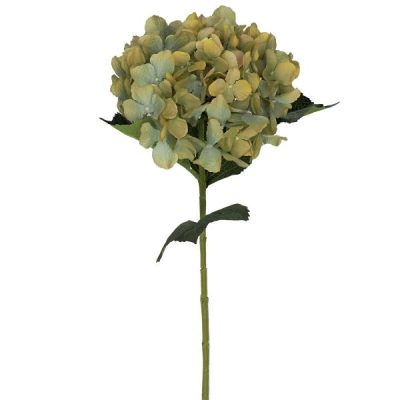 Aida Artificial Hydrangea – 80Cml / Green  |  Artificial Hydrangeas Artificial Flowers Artificial Hydrangeas