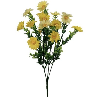 Artificial Daisy Bush – 35Cml / Yellow  |  Artificial Budget Range Artificial Budget Range Artificial Budget Range