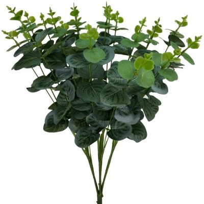 Artificial Eucalyptus Bush – 53Cml / Green  |  Artificial Eucalyptus Artificial Eucalyptus Artificial Eucalyptus