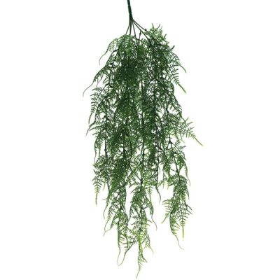 Artificial Hanging Fern Bush – 77Cml / Green  |  Artificial Hanging Greenery Artificial Hanging Greenery Artificial Hanging Greenery