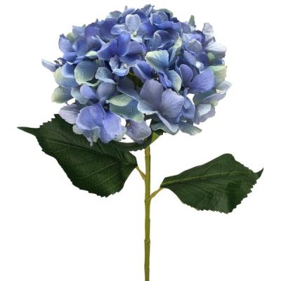 Artificial Hydrangea – 80Cml / Blue  |  Artificial Hydrangeas Artificial Flowers Artificial Hydrangeas