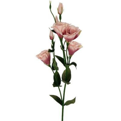 Artificial Lisianthus Spray – 75Cml / Pink  |  Artificial Stems & Sprays Artificial Flowers Artificial Stems & Sprays