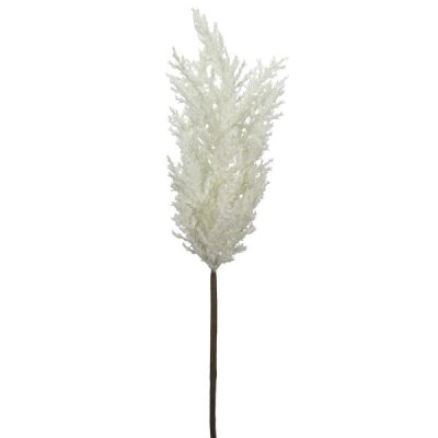 Artificial Pampas Spray – 90Cml / White  |  Artificial Stems & Sprays Artificial Flowers Artificial Stems & Sprays