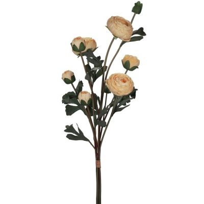 Artificial Ranunculus Bundle – 50Cml / Champagne  |  Artificial Stems & Sprays Artificial Flowers Artificial Stems & Sprays