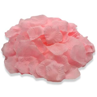 Artificial Rose Petals X 300Pcs/Bag / Light Pink  |  Artificial Bushes Artificial Flowers Artificial Bushes