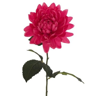 Autumn Dahlia Stem – 80Cml / Fuchsia  |  Artificial Stems & Sprays Artificial Flowers Artificial Stems & Sprays