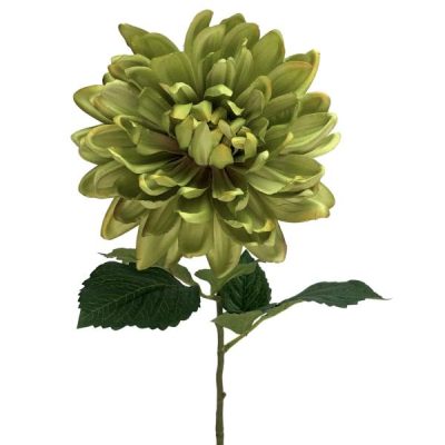 Autumn Dahlia Stem – 80Cml / Green  |  Artificial Stems & Sprays Artificial Flowers Artificial Stems & Sprays