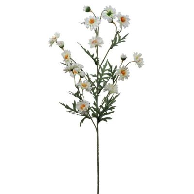 Cherie Artificial Daisy Spray – 75Cml / White  |  Artificial Stems & Sprays Artificial Flowers Artificial Stems & Sprays