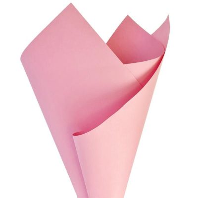 Coloured Kraft Paper – 80Gsm – 50Cm X 70Cm X 100 Sheets / Pink  |  Wrapping – Paper Sheets Ribbon & Wrapping Pink