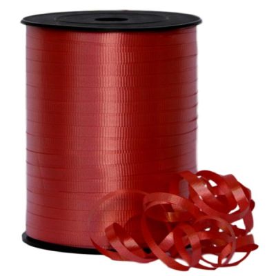 Crimped Curling Ribbon – 5Mm X 457.2Mtr / Red  |  Ribbon – Tear, Curling & Pull Bows Ribbon - Tear, Curling & Pull Bows Red