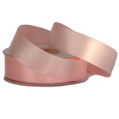 Double Face Satin Ribbon – 25Mm X 25Mts / Light Pink  |  Ribbon – Satin Ribbon - Satin Lt Pink