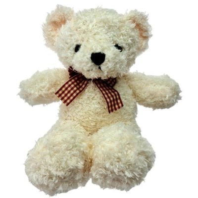 Edward Bear – 20Cm H / Cream  |  Soft Toys Florist Supplies Cream