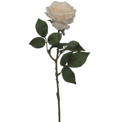 Eliza Artificial Rose – 65Cml / Soft Cream  |  Artificial Roses Artificial Flowers Artificial Roses