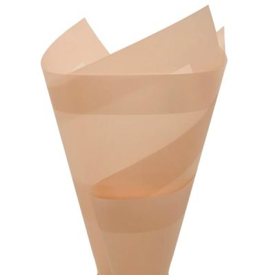 Frosted Poly Wrap W/Pearlised Border – 50Mic – 50X70Cm X 100 Sheets / Blush  |  Wrapping – Cello Sheets & Bags Ribbon & Wrapping Blush