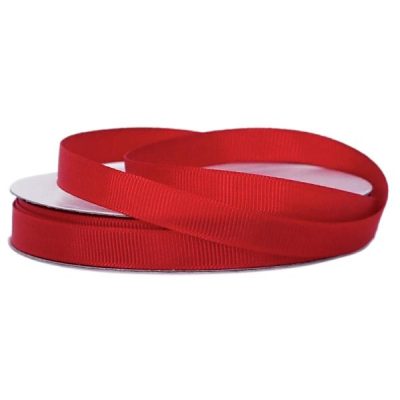 Grosgrain Ribbon – 10Mm X 25Mtr / Red  |  Ribbon – Grosgrain Ribbon - Grosgrain Red