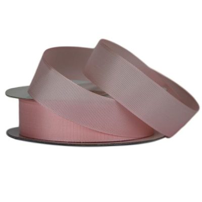 Grosgrain Ribbon – 25Mm X 25Mtr / Light Pink  |  Ribbon – Grosgrain Ribbon - Grosgrain Lt Pink