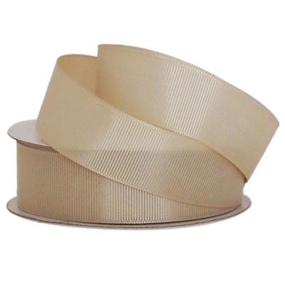 Grosgrain Ribbon – 25Mm X 25Mtr / Nude  |  Ribbon – Grosgrain Ribbon - Grosgrain Nude