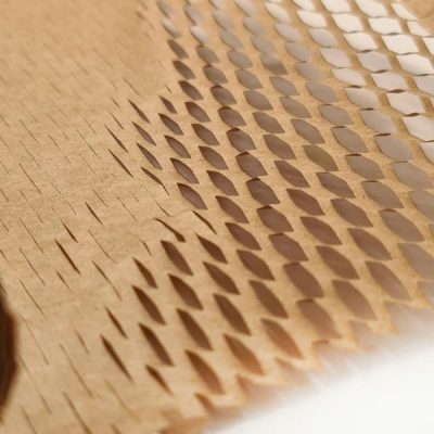 Honeycomb Wrap – 80Gsm – 50Cm X 4.5M / Natural  |  Wrapping – Cello & Paper Rolls Ribbon & Wrapping Natural