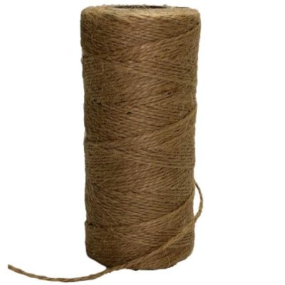 Jute String – 1.5Mm X 100M / Natural  |  Ribbon – Jute, Hessian & Raffia Ribbon - Jute, Hessian & Raffia Natural