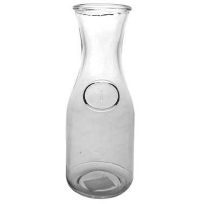 Large Glass Milk Bottle Vase / 27Cmh  |  Glass Jars Glass Jars Glass Jars