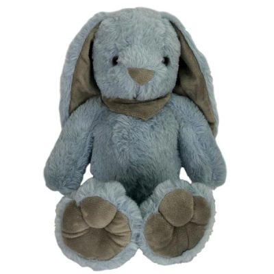 Lop Eared Plush Rabbit – 32Cmh / Blue  |  Soft Toys Florist Supplies Blue