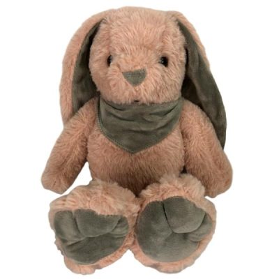 Lop Eared Plush Rabbit – 32Cmh / Pink  |  Soft Toys Florist Supplies Pink