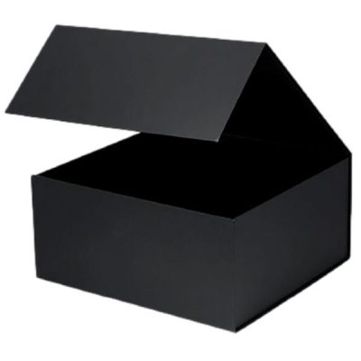 Magnetic Close Box 330Mmx300Mmx150Mm, Collapsible / Matte Black  |  Magnetic Boxes Gift Packaging Magnetic Boxes