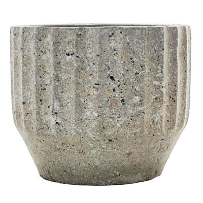 Medium Colosseum Cement Vase – 13Cmd X 11Cmh  |  Ceramics & Cement Ceramics & Cement Ceramics & Cement