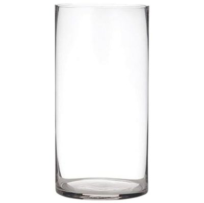 Medium Cylinder Glass Vase / 10Cmd X 20Cmh  |  Glass Cylinder Vases Glass Cylinder Vases Glass Cylinder Vases