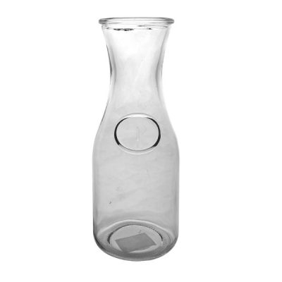 Medium Glass Milk Bottle Vase / 20Cmh  |  Glass Jars Glass Jars Glass Jars