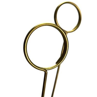 Metal Ring Card Holder X 10Pcs – 35Cml / Metallic Gold  |  Novelty Picks & Blackboards Florist Supplies Novelty Picks & Blackboards