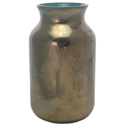 Metallic Mirage Glass Vase / 27Cmh  |  Coloured Glass Vases Coloured Glass Vases Coloured Glass Vases