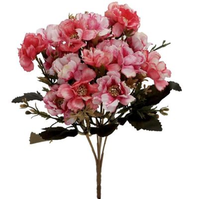 Mini Cosmos Bush – 32Cml / Two Tone Pink  |  Artificial Budget Range Artificial Budget Range Artificial Budget Range