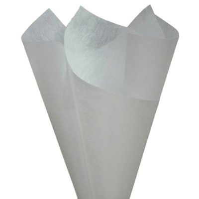 Non Woven Wrap – 50Cm X 75Cm X 50Sheets – White  |  Wrapping – Fabric Rolls Ribbon & Wrapping Wrapping - Fabric Rolls