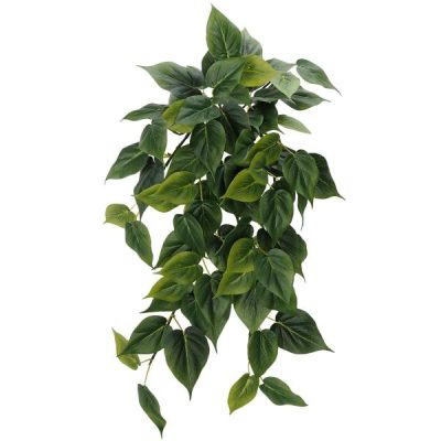 Philo Leaf Hanging Bush W/80 Leaves – 60Cm / Green  |  Artificial Hanging Greenery Artificial Hanging Greenery Artificial Hanging Greenery