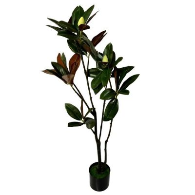 Potted Magnolia Tree – 120Cmh  |  Artificial Plants & Trees Artificial Plants & Trees Artificial Plants & Trees