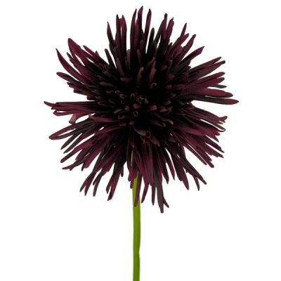 Real Touch Spider Mum – 67Cm / Burgundy  |  Artificial Stems & Sprays Artificial Flowers Artificial Stems & Sprays