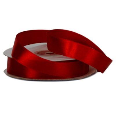 Single Face Satin Ribbon – 15Mm X 25Mts / Red  |  Ribbon – Satin Ribbon - Satin Red