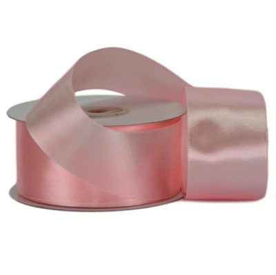 Single Face Satin Ribbon – 38Mm X 25Mts / Light Pink  |  Ribbon – Satin Ribbon - Satin Light Pink