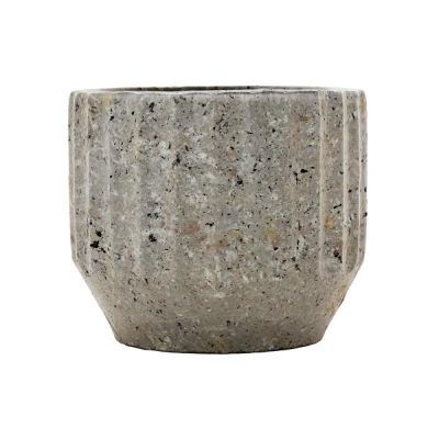 Sm Colosseum Cement Vase – 11Cmd X 9.5Cmh  |  Ceramics & Cement Ceramics & Cement Ceramics & Cement