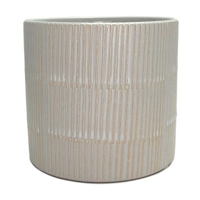 Sm Linea Ceramic Vase – 11.5Cmd X 10Cmh / Gloss White  |  Ceramics & Cement Ceramics & Cement Ceramics & Cement