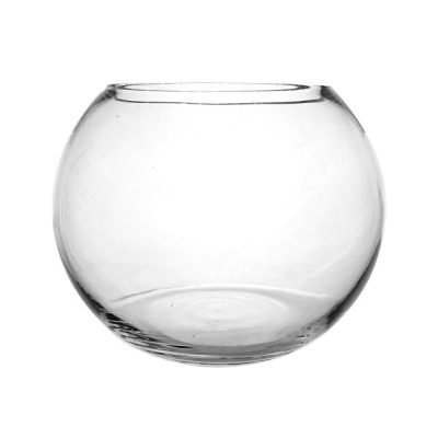 Small Fish Bowl – Top: 10.5Cmd X Mid: 15Cmd X 12Cmh  |  Glass Fish Bowl Vases Glass Fish Bowl Vases Glass Fish Bowl Vases