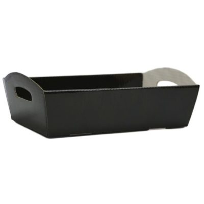 Small Hamper Tray – 205Mm X 135Mm X 75Mmh / Black  |  Hamper Trays Gift Packaging Black