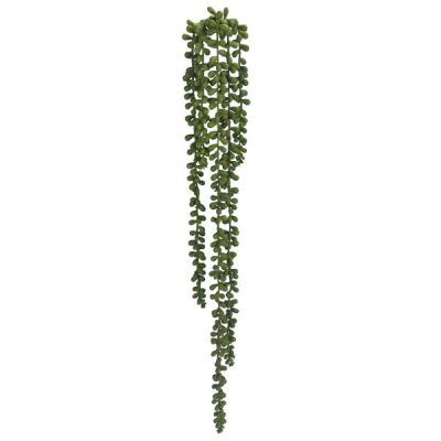 String Of Pearls Succulent – 75Cml / Green  |  Artificial Succulents Artificial Hanging Greenery Artificial Hanging Greenery