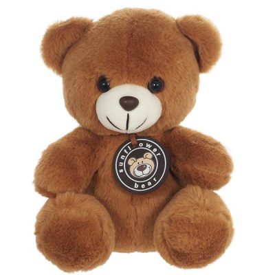 Sunny Plush Bear – 18Cm / Brown  |  Soft Toys Florist Supplies Brown