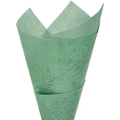 Textured Material Wrap – 50Cm X 70Cm X 50 Sheets / Green  |  Wrapping – Non-Woven Sheets Ribbon & Wrapping Green