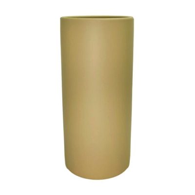 Verona Small Cylinder Vase – 10.5Cmd X 20Cmh / Satin Matte Nude  |  Ceramic Vases Ceramic Vases Ceramic Vases