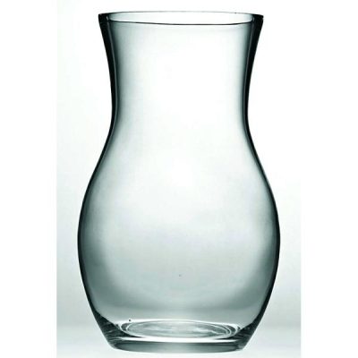 Waisted Glass Vase – 23Cmh  |  Glass Flared & Tapered Vases Glass Flared & Tapered Vases Glass Flared & Tapered Vases