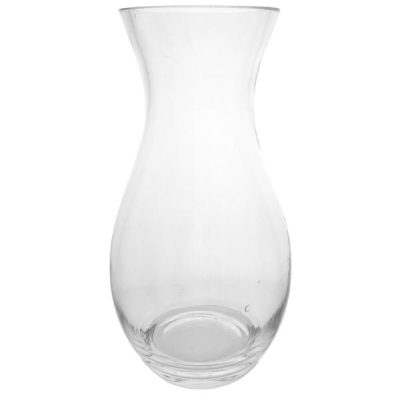 Waisted Glass Vase – Top: 10Cmd X 25Cmh  |  Glass Flared & Tapered Vases Glass Flared & Tapered Vases Glass Flared & Tapered Vases